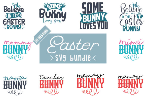 Easter SVG Bundle Vol.19: Graphics for Crafts