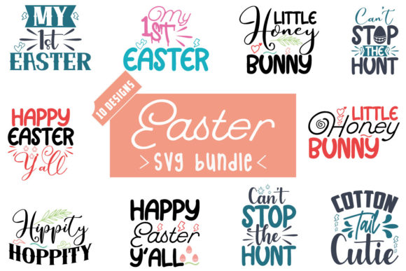 Easter SVG Bundle Vol.21: Graphics for Crafts & Seasonal Branding