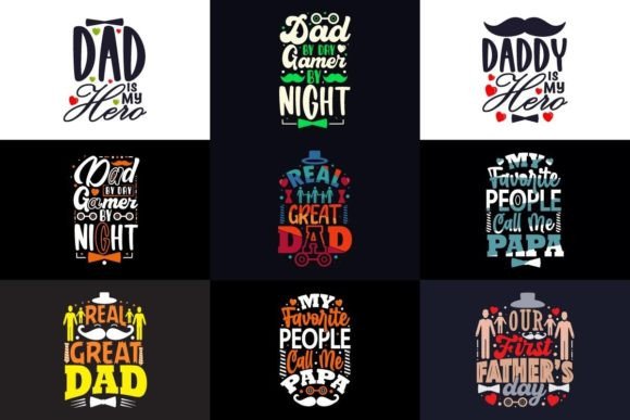 Father’s Day Funny SVG Bundle Quote: Graphics for Crafts Brands
