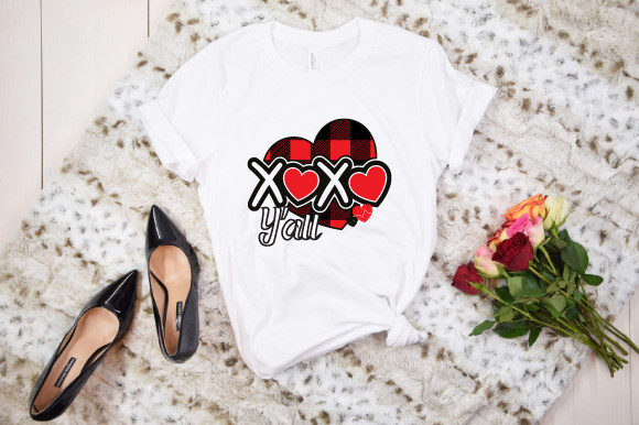 Valentine’s Day T-Shirt SVG Love Quote: Graphics for Crafts & Local Branding